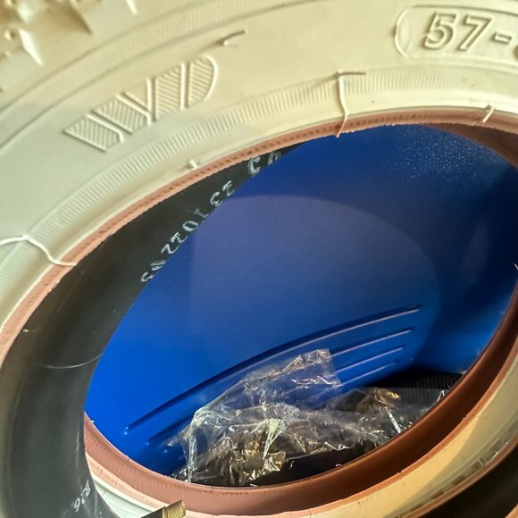 DURO Bicycle Tire Set in Cream and Brown - Picture 5 of 7